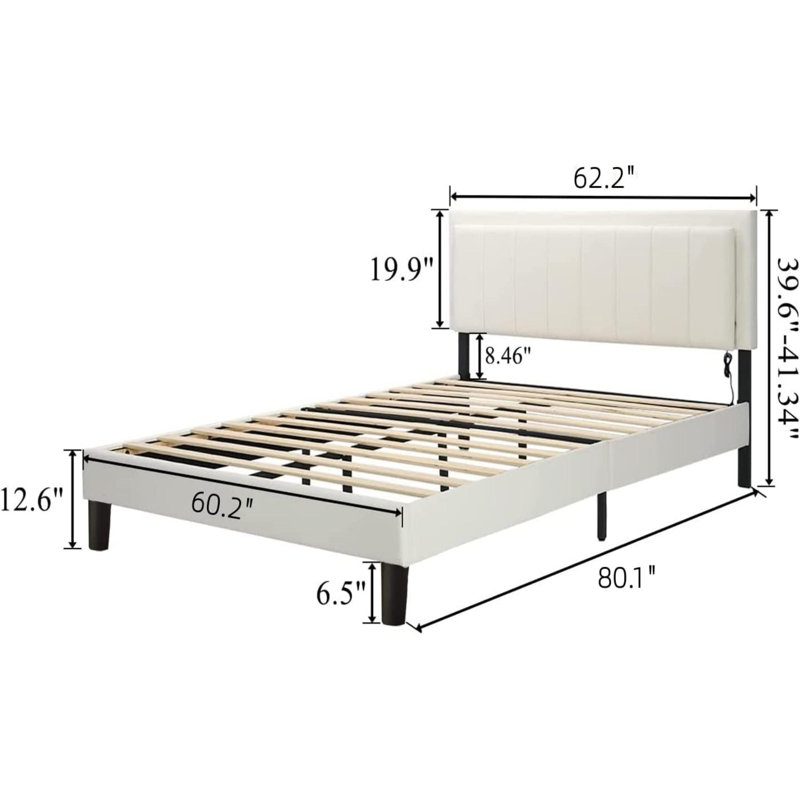 Wayfair Samples Breella Upholstered Bed Wayfair